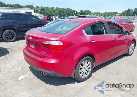 2014 Kia Forte Ex from USA, damaged, VIN KNAFX4A85E5050191